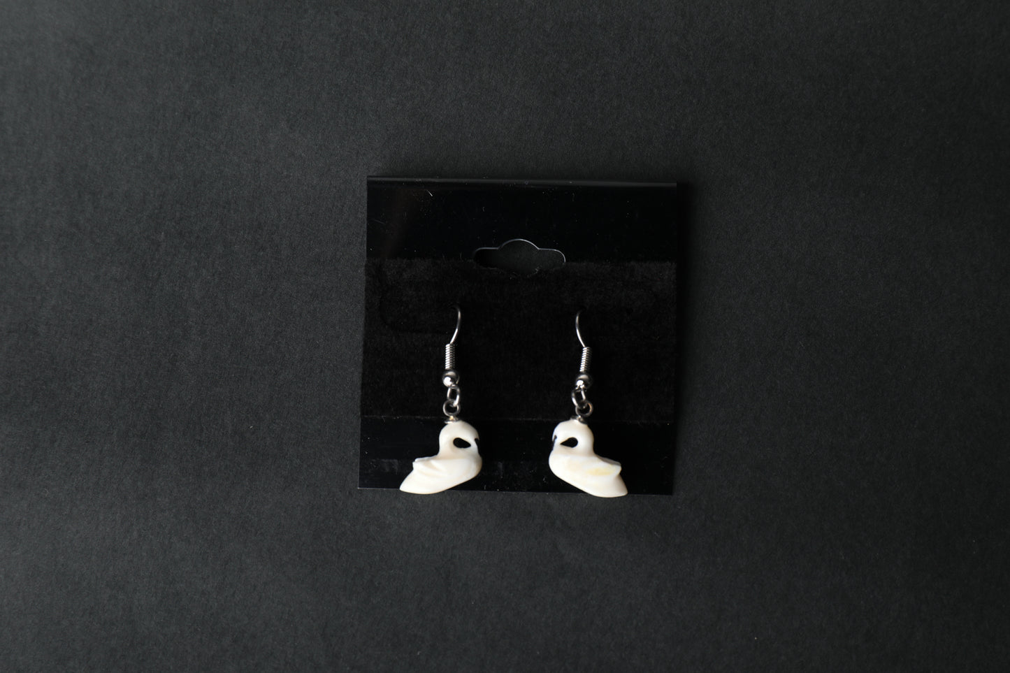 Ivory Swan Earrings