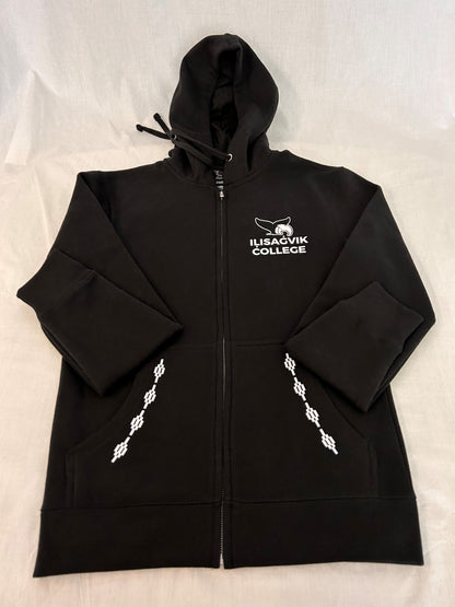 Black Zip Up Hoodie