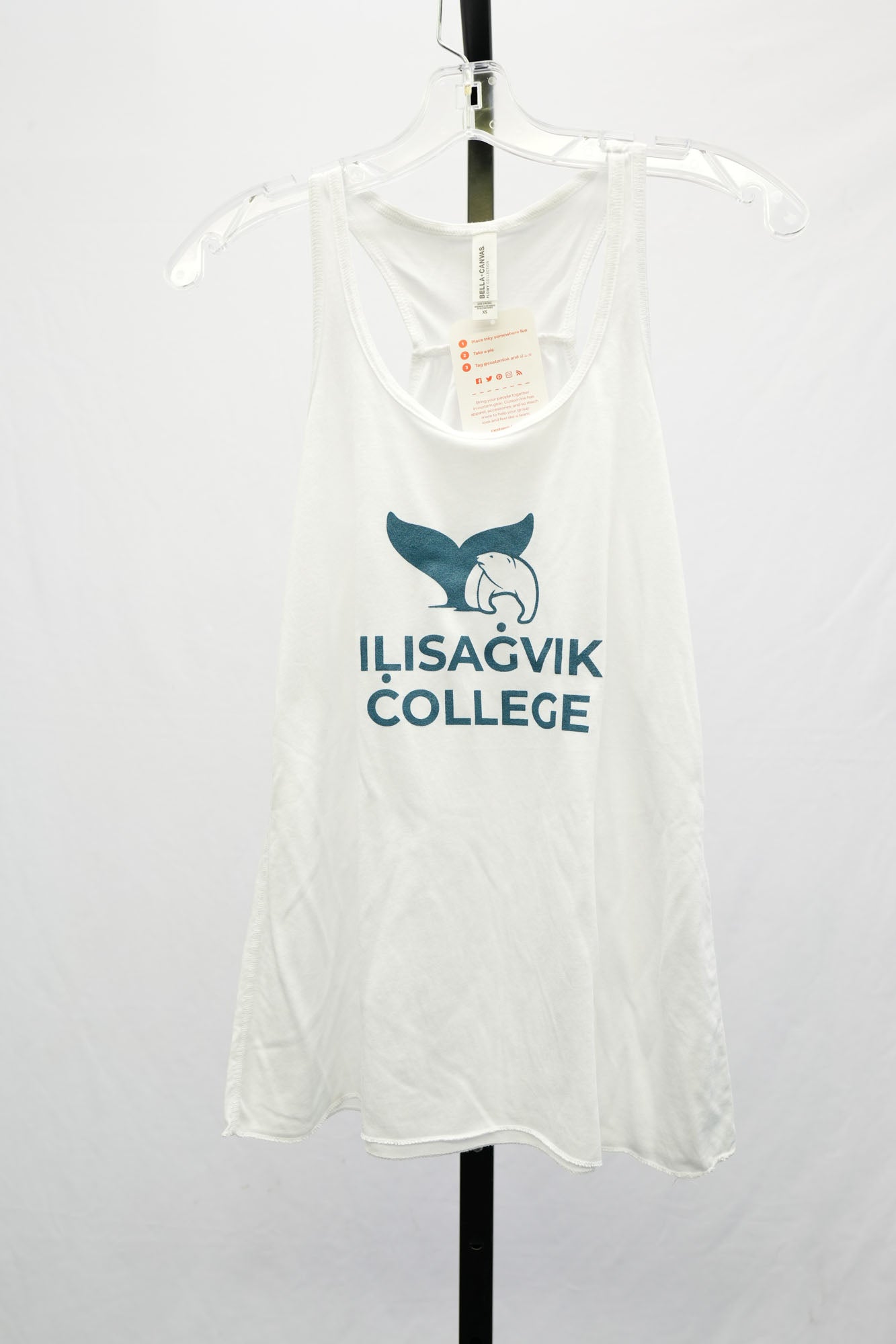 IC Flowy White Tank