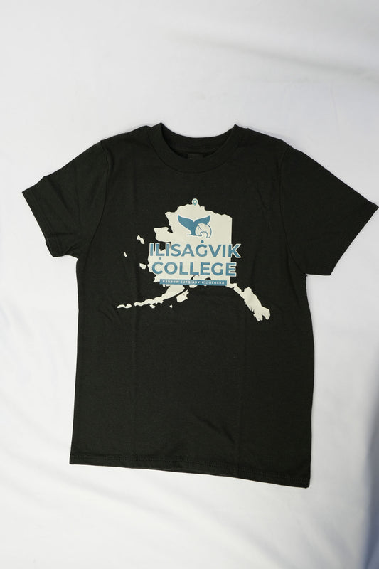Black State Youth Tee Shirts