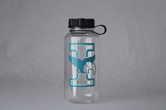 Water Bottle- Clear with "I" Logo 32oz
